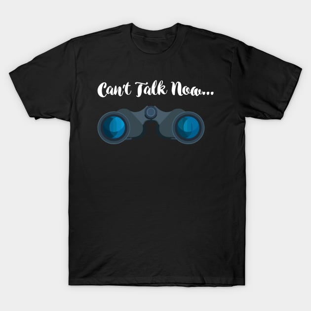 Can't talk now! Silence T-Shirt by Shirtbubble